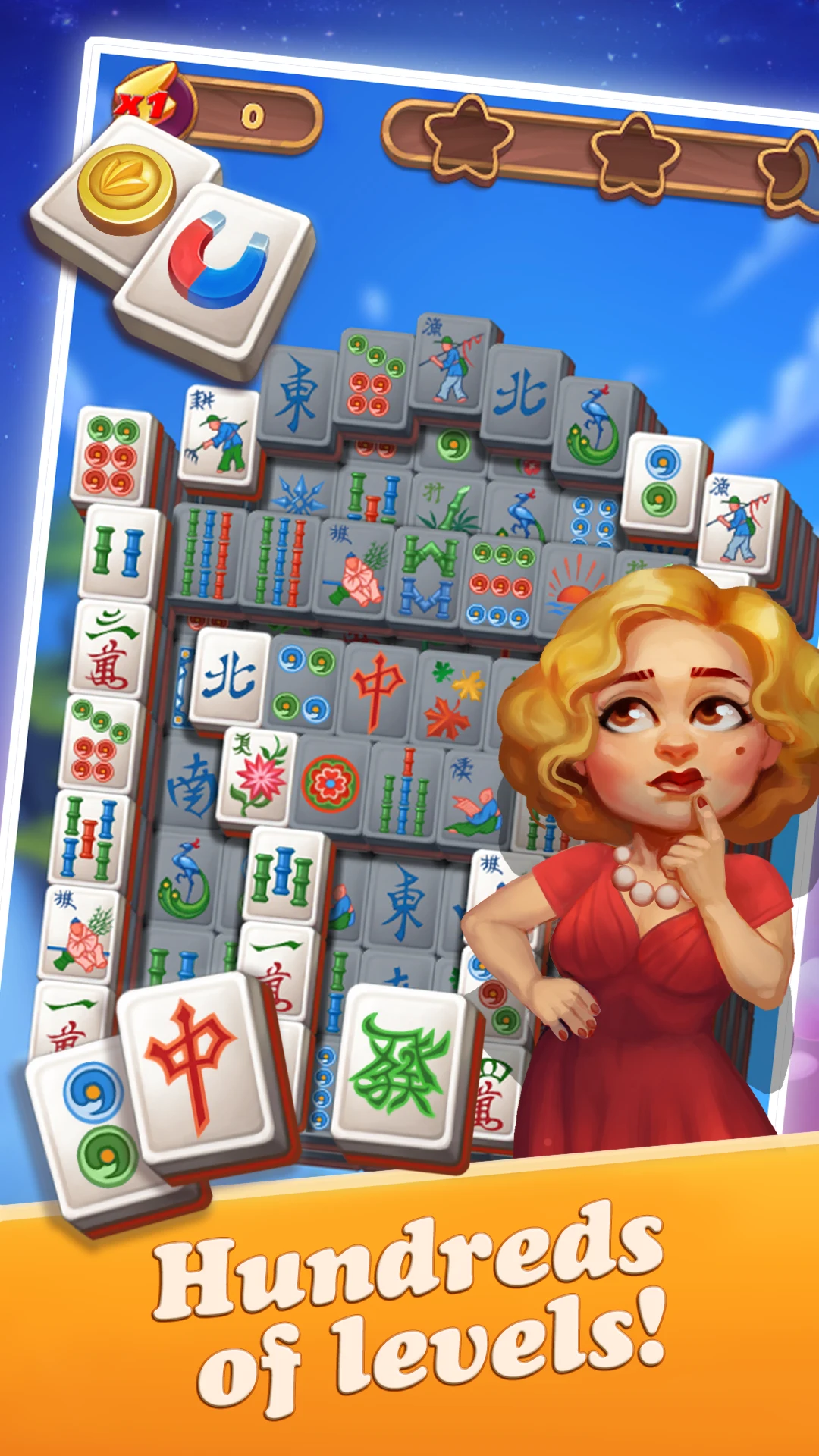 Mahjong Magic Islands No WiFi screenshot