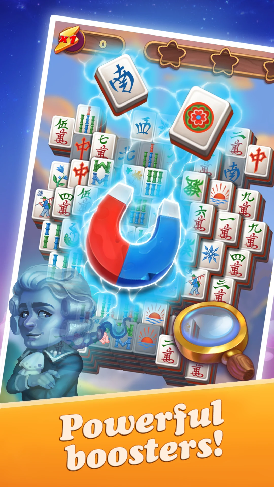 Mahjong Magic Islands No WiFi screenshot